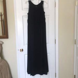 Dress Barn Collection keyhole black dress